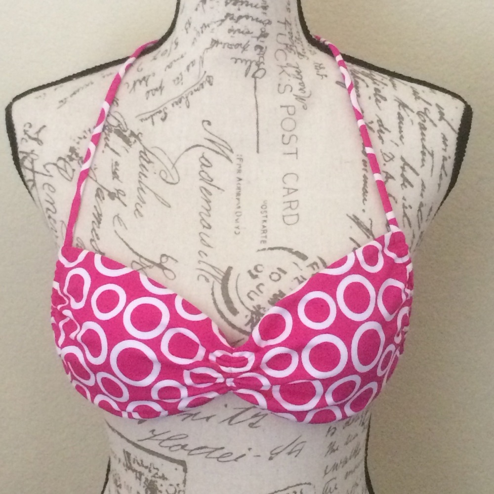 Victoria’s Secret Circle Print Bikini Swim Top - Picture 1 of 4